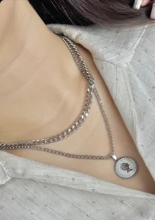 گردنبند دو لاین الیزابت