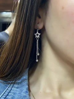 گوشواره آویز ستاره