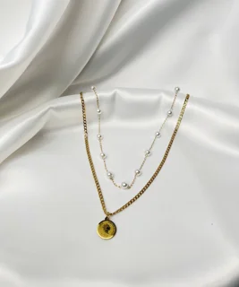 گردنبند دو لاین الیزابت