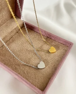 گردنبند قلب مینیمال
