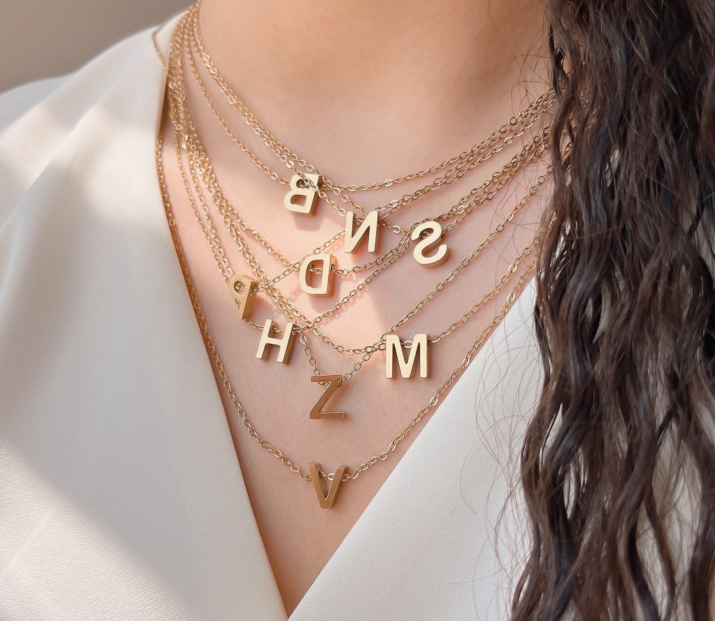 گردنبند حروف _ کد 645