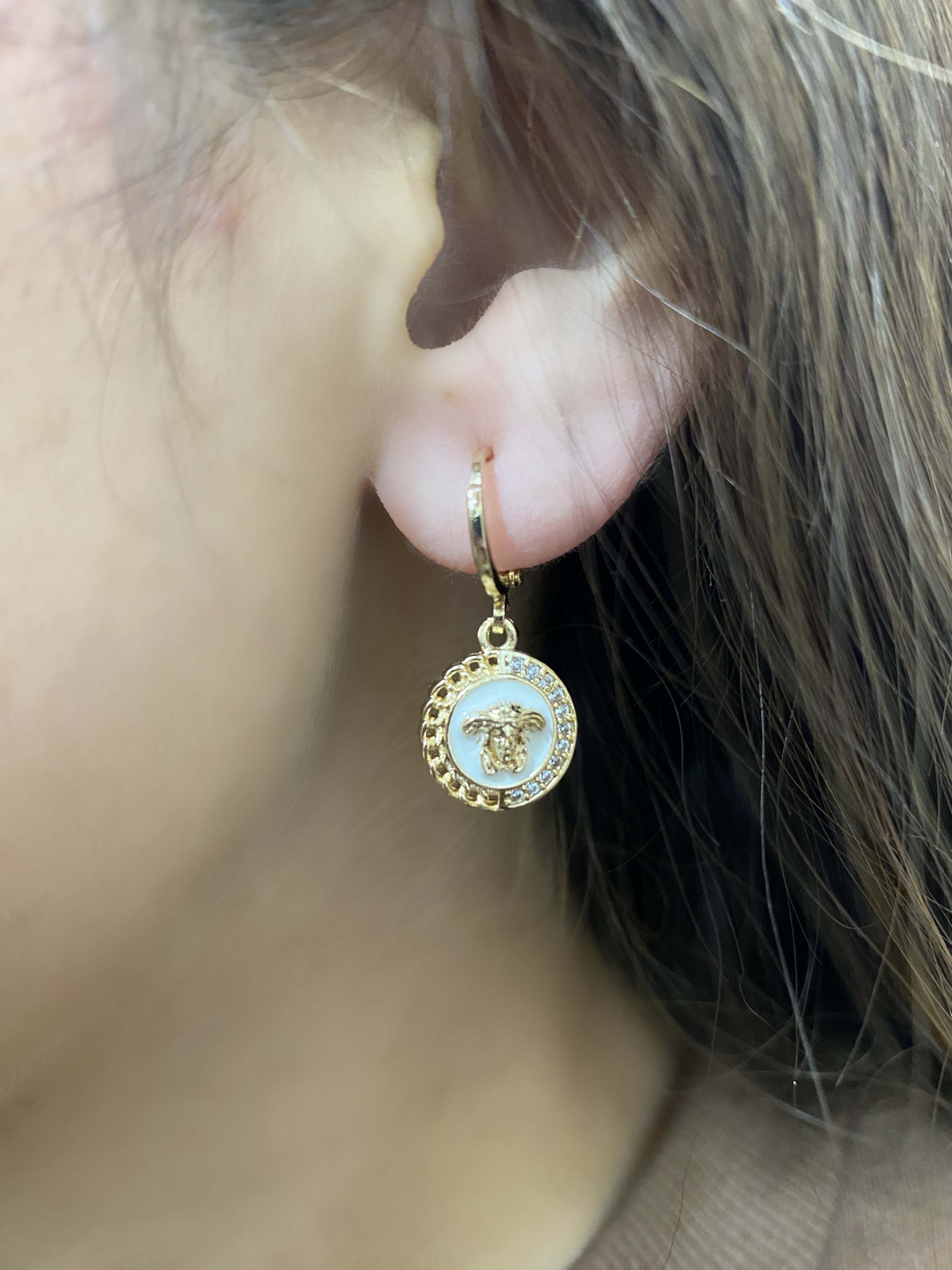 گوشواره ورساچ _ کد 1259