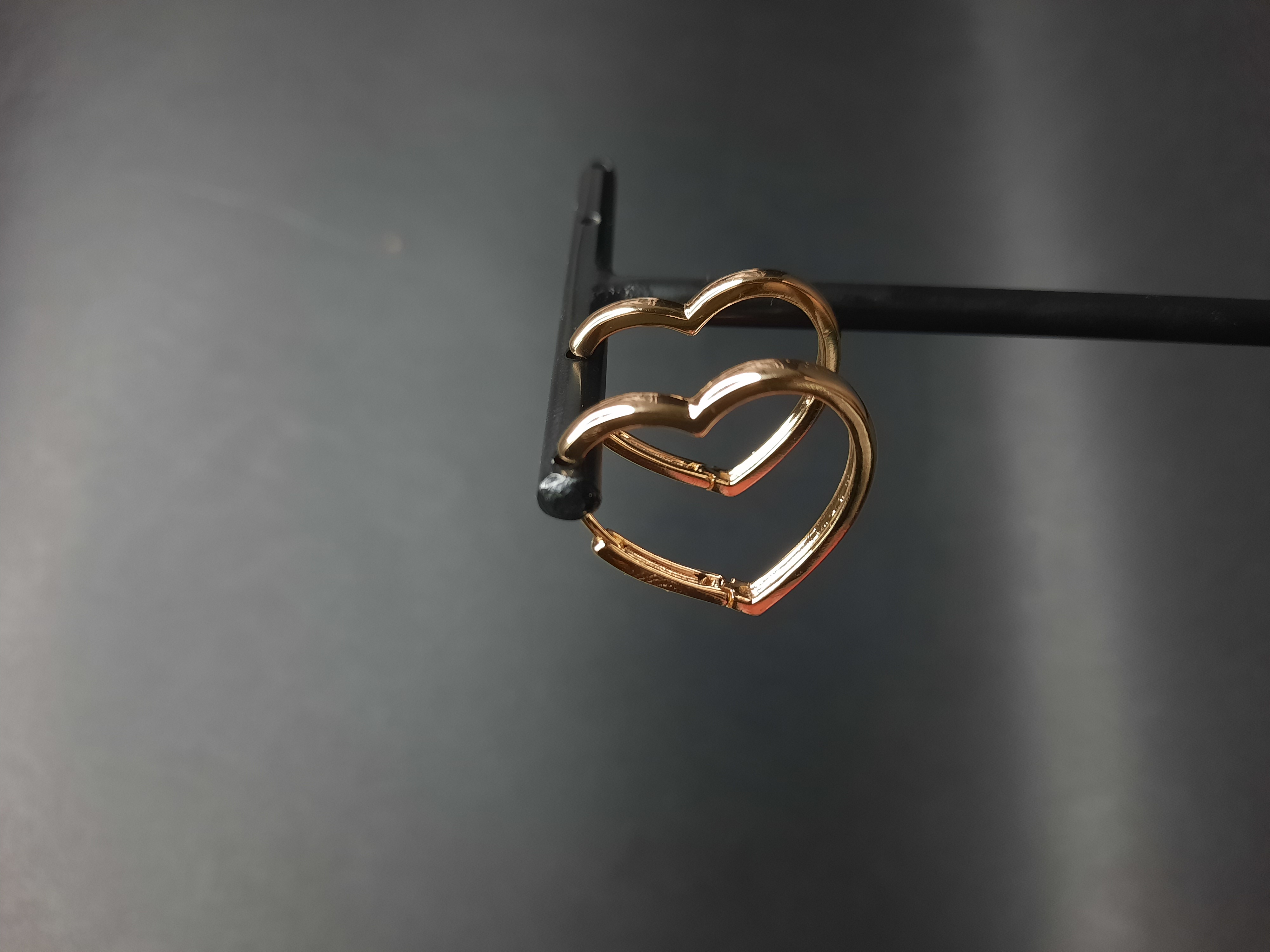 گوشواره قلب _ کد 1790