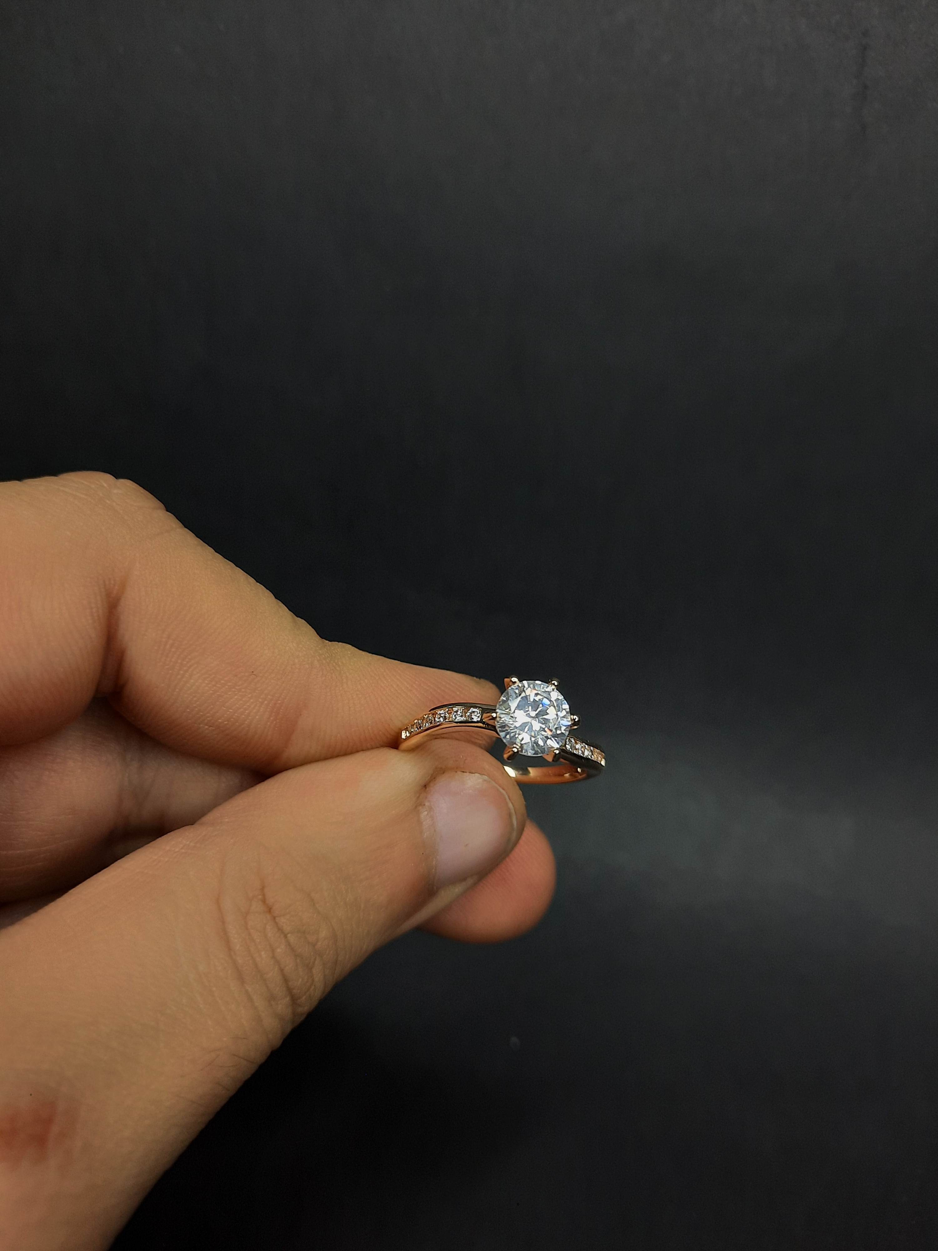 انگشتر نگین دار ژوپینگ _ کد 1656